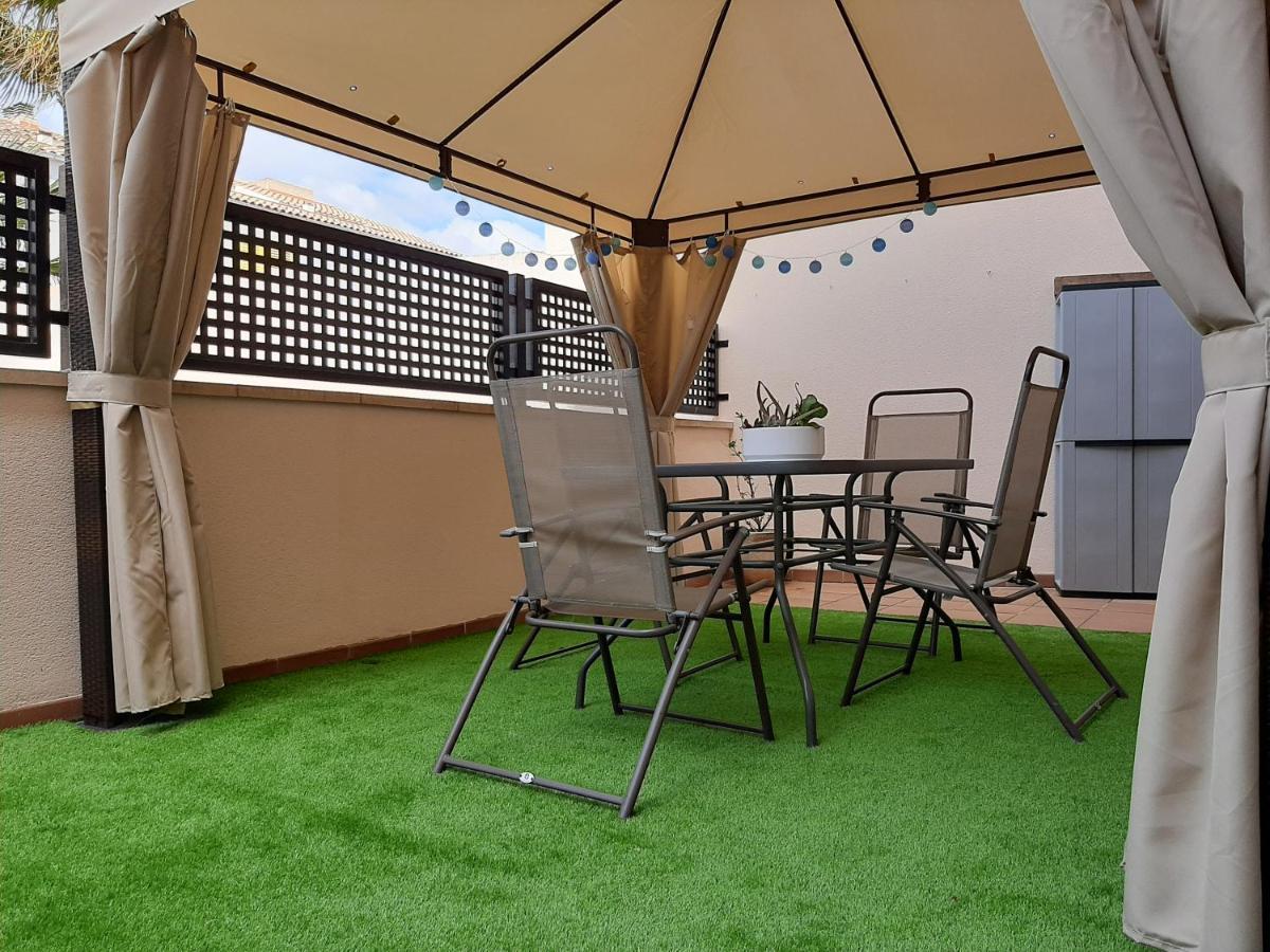 Апартаменты Gran Terraza Con Piscina Сан-Жауме-де-Энвежа Экстерьер фото
